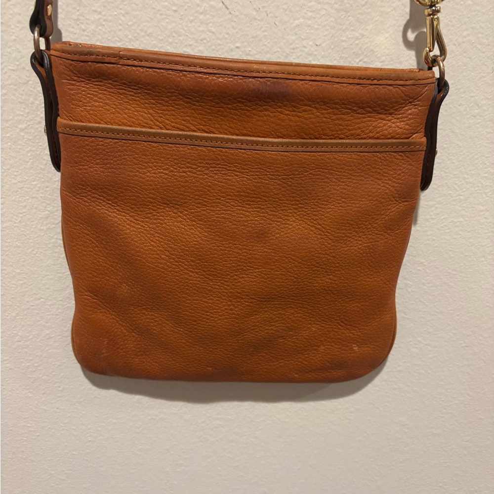 Ralph Lauren Brown Leather Bag with Gold Details - Picture 7 of 13